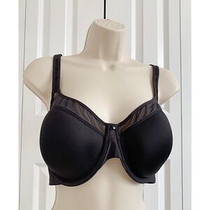 BALI Sz 36D Black Ultra Light Underwire Bra